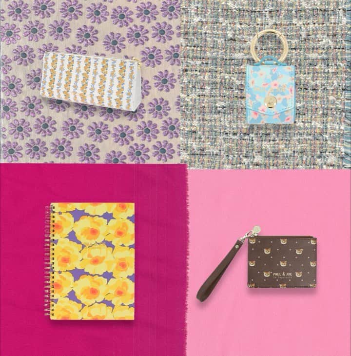ポール&ジョーのインスタグラム：「Paul & Joe - Stationery 📓  Discover all the new lifestyle products!  Cases, notebooks, notepads, pens and card holders ...  Treat yourself to beautiful quality stationery with colourful prints! 🌈  #paulandjoe #stationery #lifestyle」