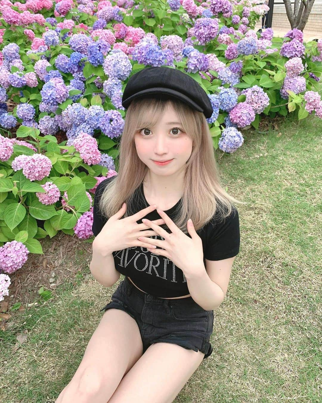 Yamiさんのインスタグラム写真 - (YamiInstagram)「看花啦！！」6月8日 19時50分 - real__yami