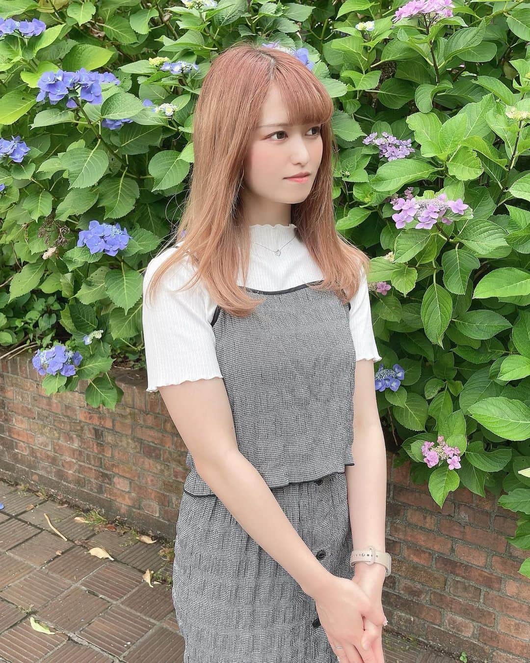 入江綾乃のインスタグラム：「. . . . 今日のお洋服かわいいから見て欲しい🥰 細見えする気がしてる！笑 他のお洋服もかわいいしオススメ💖 @maison.e_official @official.e_clothes . . .  #maisone #メゾネ #ドットE #声優 #女優 #プロレス #アクトレスガールズ #カメラ #撮影モデル #被写体 #ファインダー越しの私の世界 #ファッション #お洒落さんと繋がりたい #写真撮ってる人と繋がりたい #love #instagood #photooftheday #fashion #beauty #happy #cute #selfie #follow #camera #photography #photo #prowrestling #instalike」