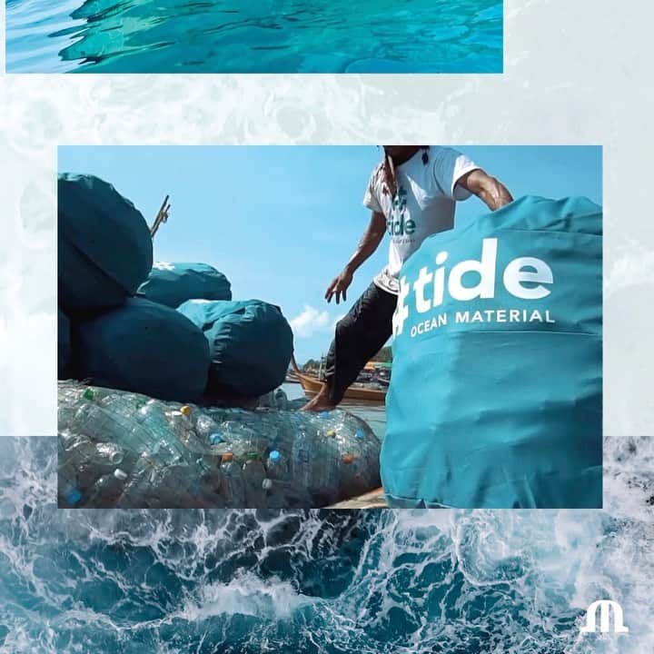 のインスタグラム：「Discover our partner @tide_oceanmaterial and how they are contributing to make the oceans a little bit cleaner. Are you ready to embark on the road to 10 millions bottles?  #JoinTheTide #YourTimeIsNow #AIKONtide」