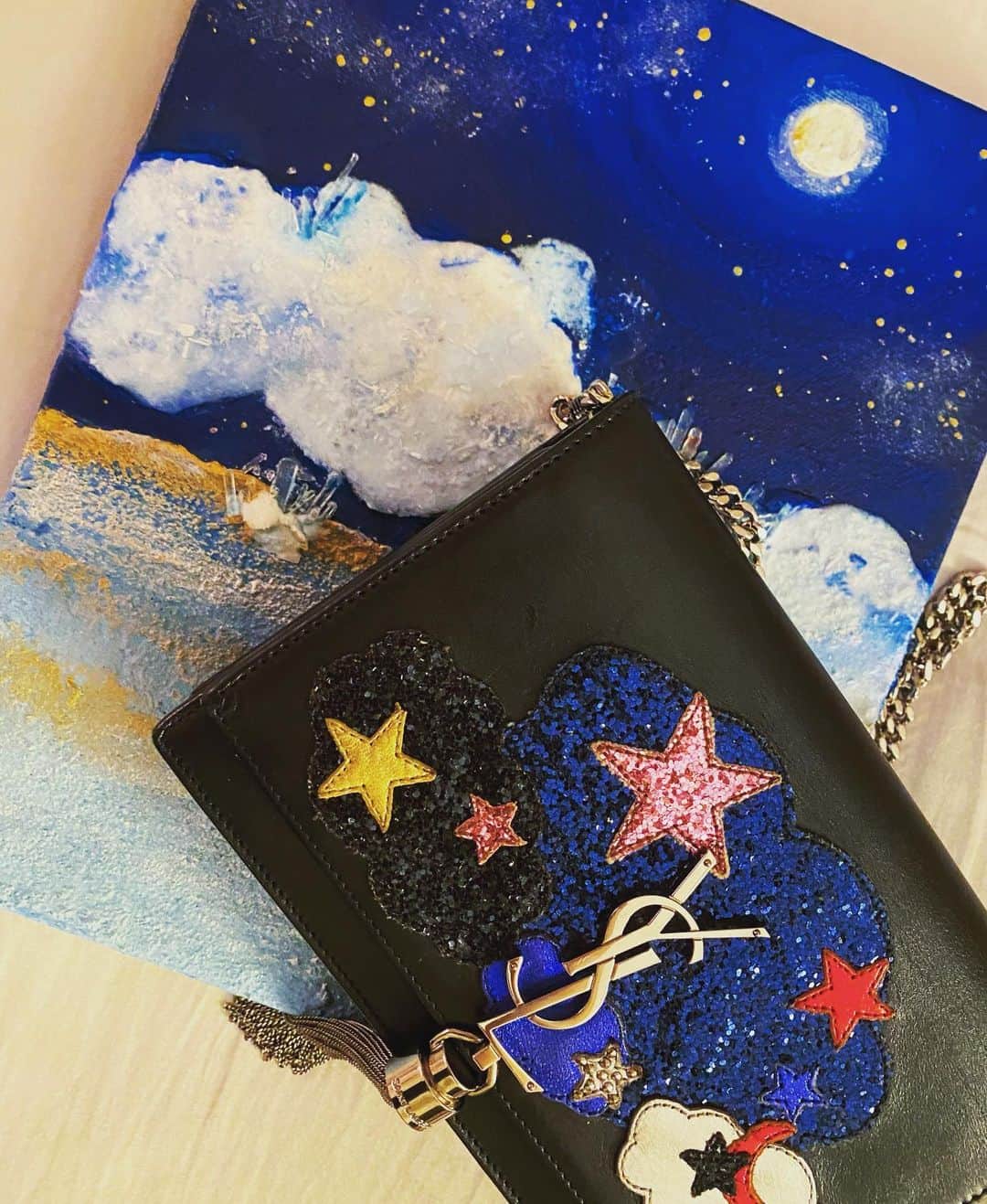 澤田友美のインスタグラム：「☁️🌙✨⭐️☁️ . . #loveislove」