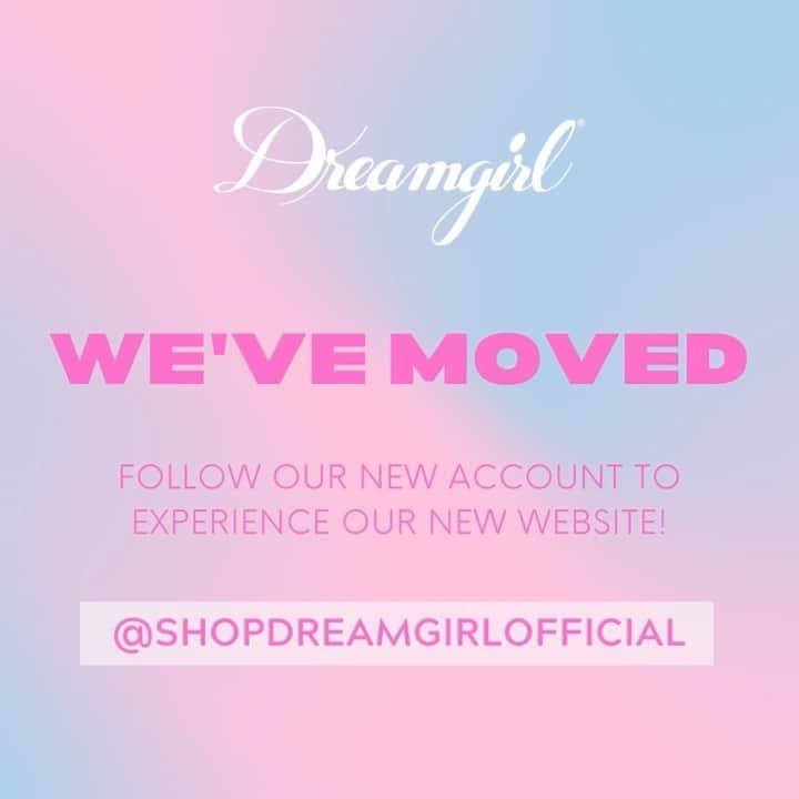 ドリームガールのインスタグラム：「Cheers to new beginnings!🥂 Our MEW WEBSITE is now live!😍 Follow our new Instagram account @shopdreamgirlofficial and click the link in bio for a new browsing experience! Tell us what you love & what you’d like to see more of!🤍☁ #relaunch #shopdreamgirl #dreamgirlofficial #websitelaunch #lingerielovers #lingerieparty #cutelingerie」
