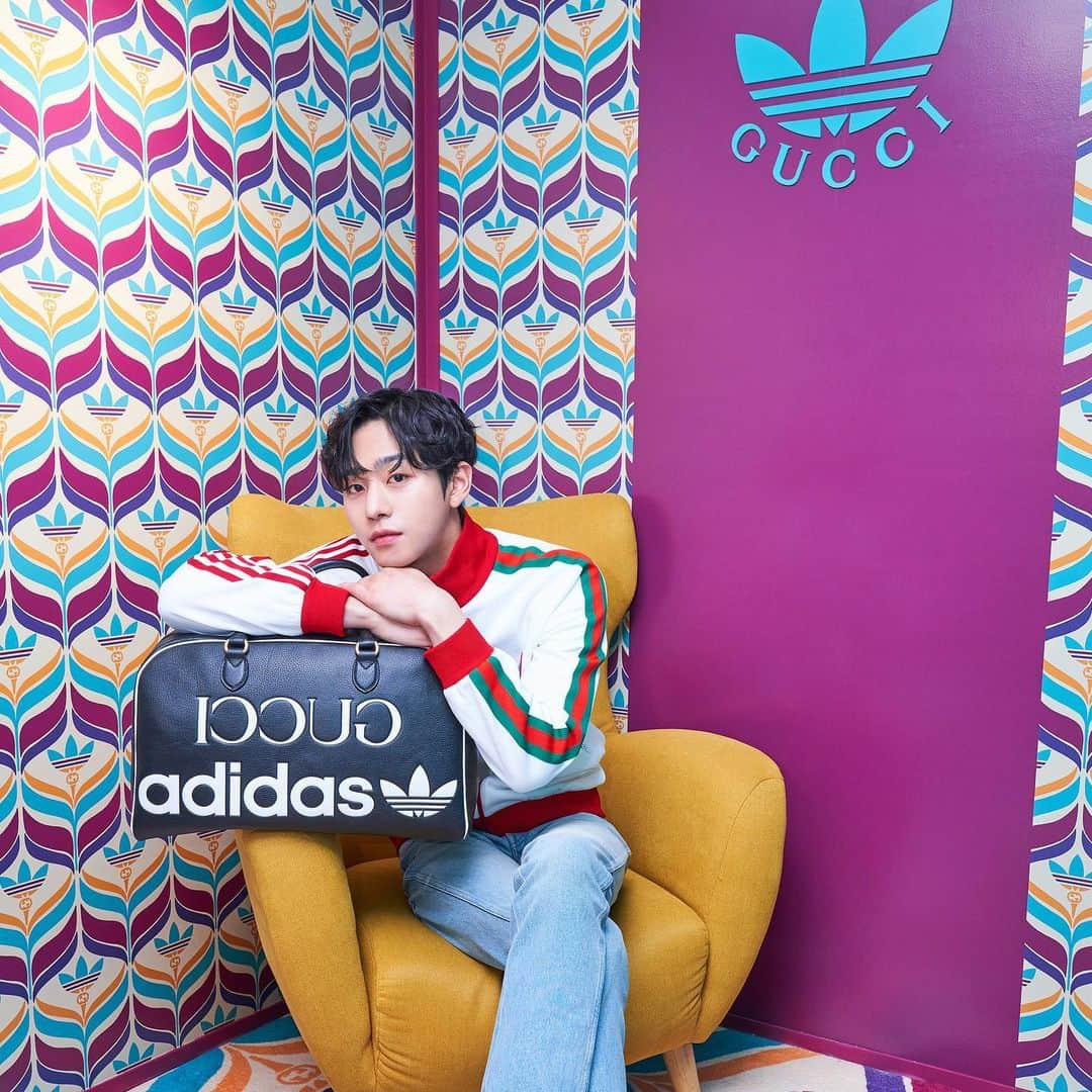 アン・ヒョソプさんのインスタグラム写真 - (アン・ヒョソプInstagram)「@gucci #adidasxGucci #구찌 #아디다스x구찌 #Gucci #ad」6月9日 12時55分 - imhyoseop