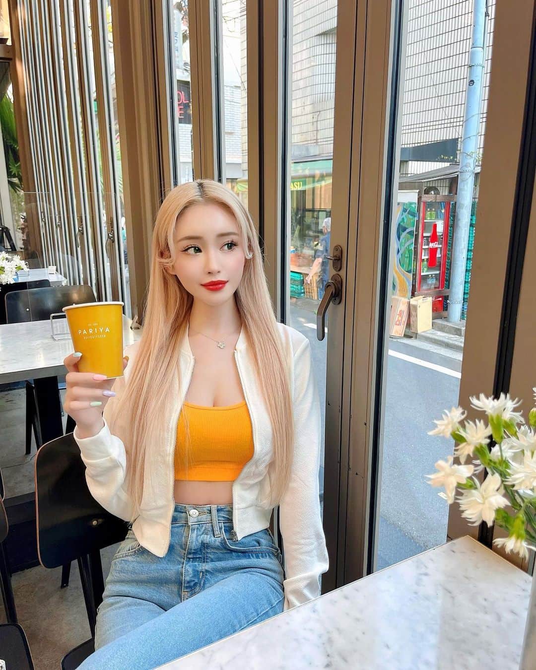 のインスタグラム：「昼活🌈」