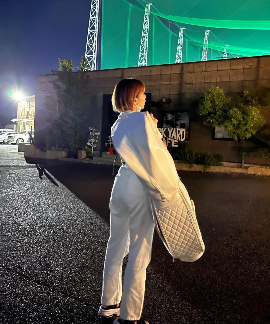 ほなみのインスタグラム：「今年の夏は頑張ると決めた🏌️‍♀️ いろいろと挑戦する夏にしたい♡  健康第一に楽しむぞお💕 .」