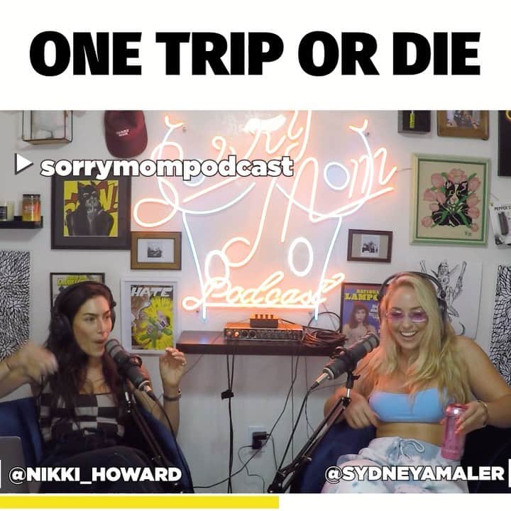Sydney A Malerのインスタグラム：「One trip or die! 😂 tag someone you know like this!  .  New @sorrymompodcast out now Link in bio to the thangs」