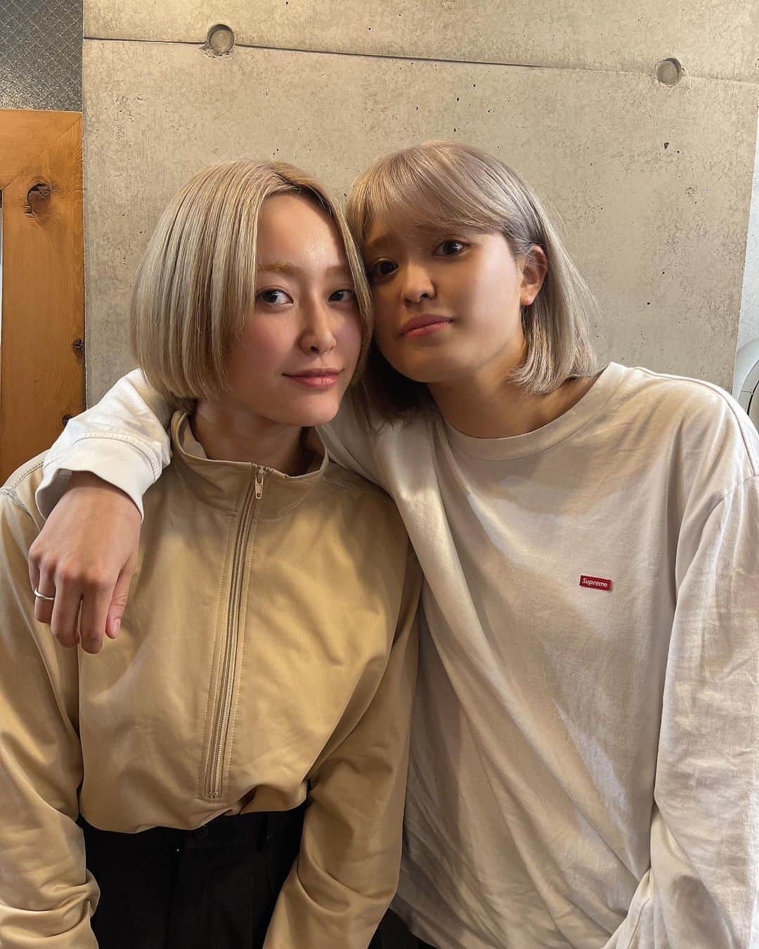 山川未菜のインスタグラム：「最近髪色いい感じにしてもらってて楽しい🫶🏻」