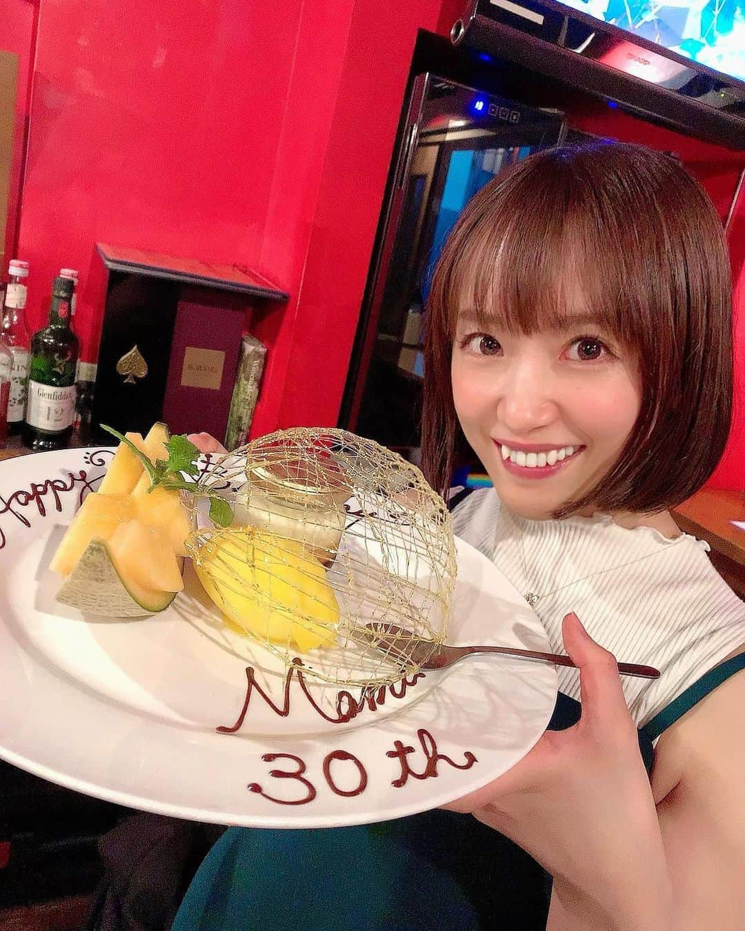 長瀬麻美のインスタグラム：「6/6、お誕生日でした🥺💓 お祝いしてくださった皆様 ありがとうございます( ⁎ᵕᴗᵕ⁎ ) 30歳頑張ります🥰🥰🥰」