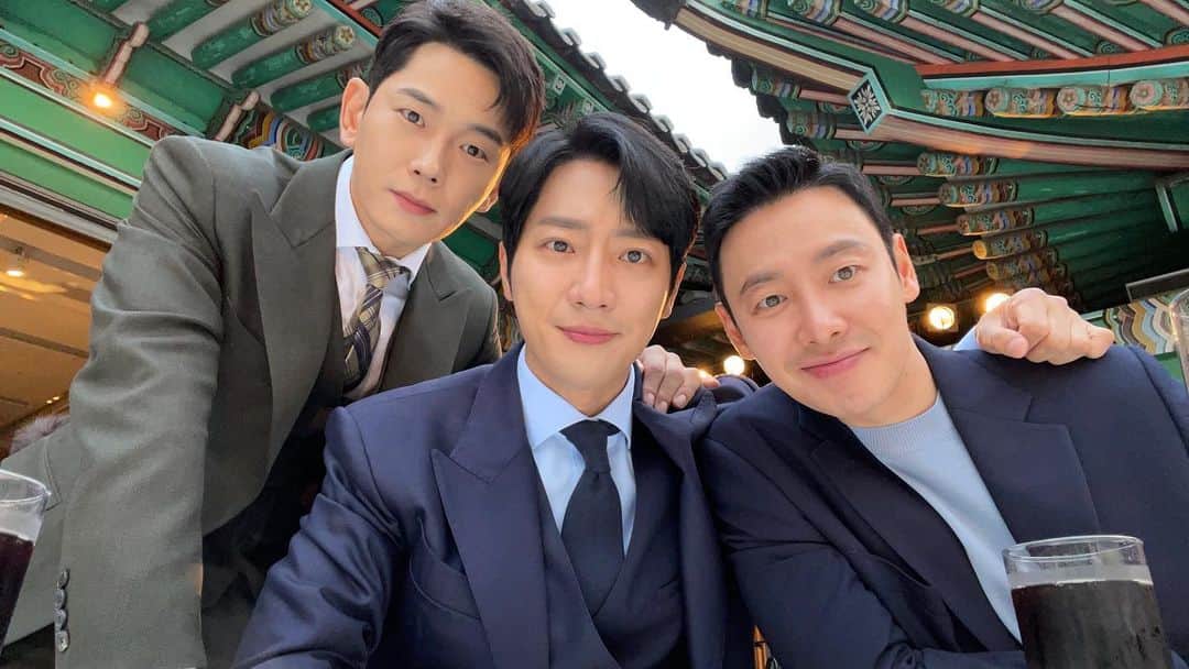 イ・サンヨプのインスタグラム：「꾸러기3인방 #울계상이형장가가던날」
