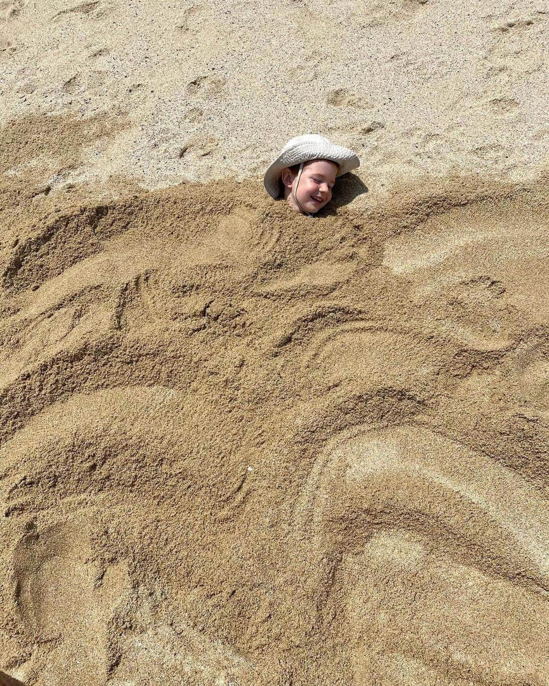 マンディクーンのインスタグラム：「🏖🌊☀️🦀🐾」