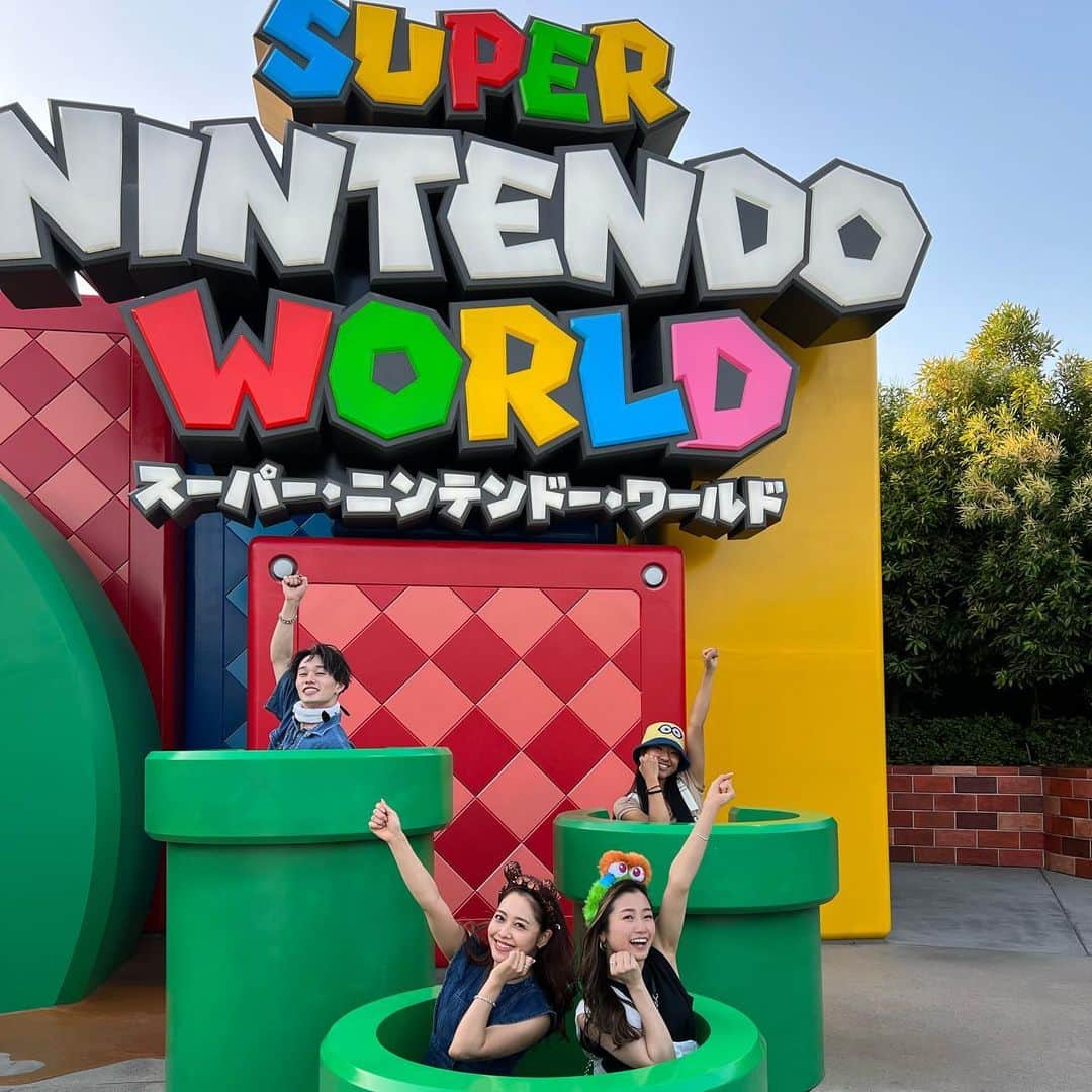 田尻恭香のインスタグラム：「ユニバ楽しかった~🌎⛑ 今度はちっぴとりょうちゃんも一緒に みんないつもありがとう🫶🏼すき  #usj」