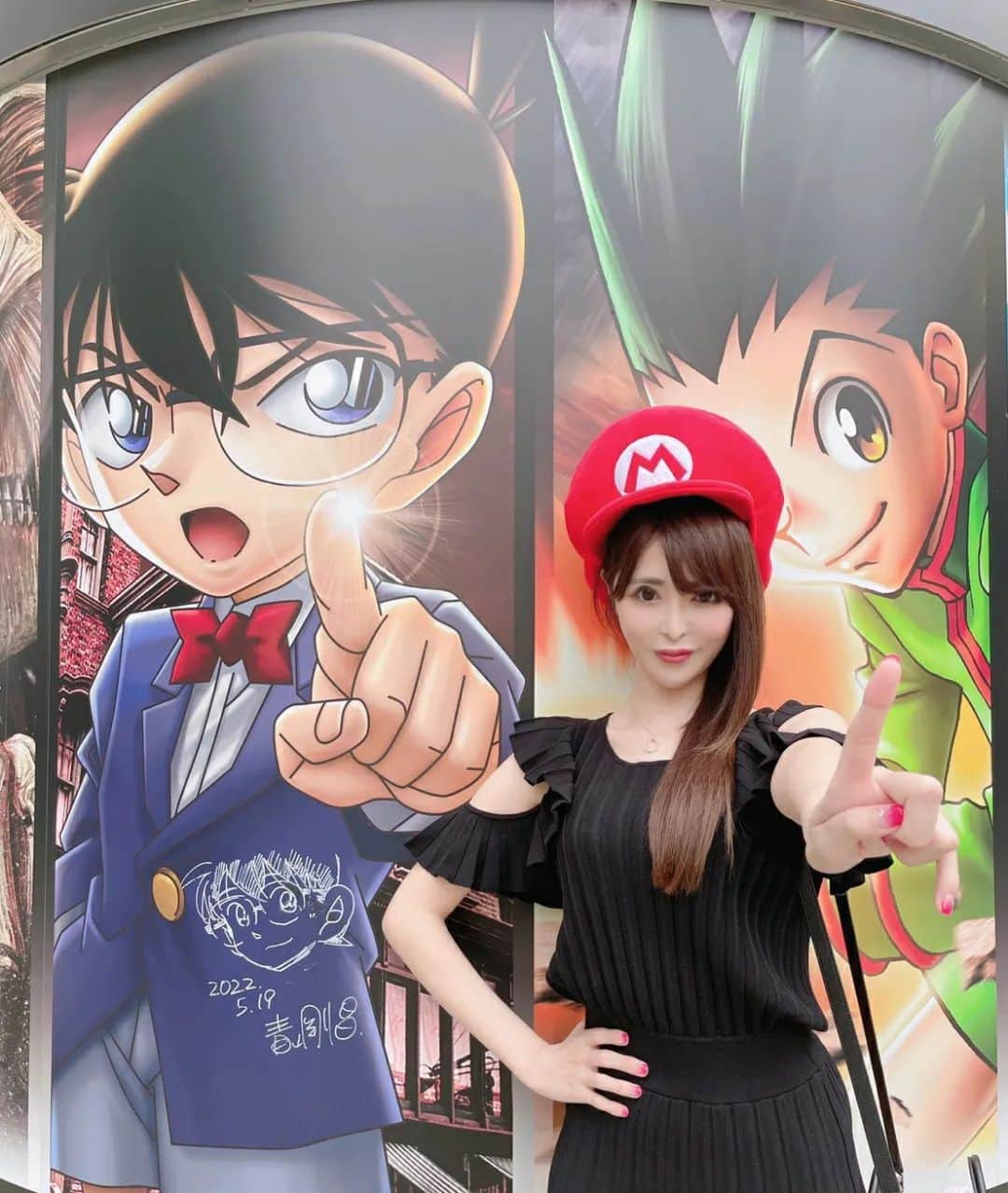 桃瀬えりなのインスタグラム：「真実はいつもひとつ❤⁡⁡ ⁡ ⁡⁡⁡⁡ ⁡コナン君の体験型アトラクション初体験🔰推理ゲーム難しすぎました🙈⁡⁡ ⁡でも楽しかった💕推しも最後出てきたし❤️ ⁡⁡⁡ ⁡セーラームーンと進撃の巨人も、初めて❤⁡ わたしは無垢の巨人と獣の巨人がやっぱり怖い…😈⁡ ⁡⁡⁡⁡⁡⁡⁡⁡ ⁡⁡⁡⁡⁡⁡ ⁡#universalstudiojapan⁡ ⁡#cooljapan⁡ ⁡#follow⁡ ⁡#followme⁡ ⁡#大阪⁡ ⁡#ユニバーサルスタジオジャパン⁡ ⁡#クールジャパン⁡ ⁡#名探偵コナン⁡ ⁡#セーラームーン⁡ ⁡#進撃の巨人⁡ ⁡#アニメ大好き⁡⁡ ⁡#マリオ帽子⁡ ⁡#桃瀬えりな」