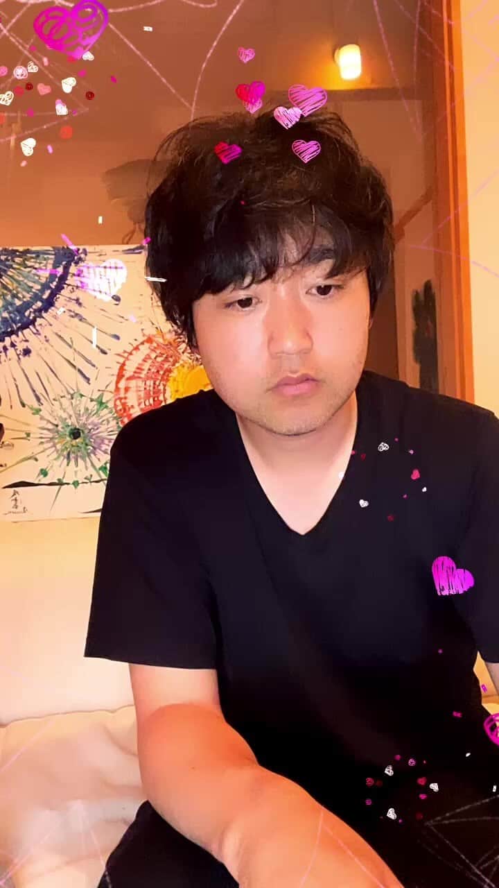 武田双雲のインスタグラム：「歌うだけの双雲」
