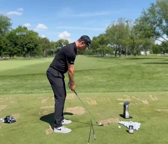ジャスティン・ローズのインスタグラム：「One from the range earlier this week @rbccanadianopen」