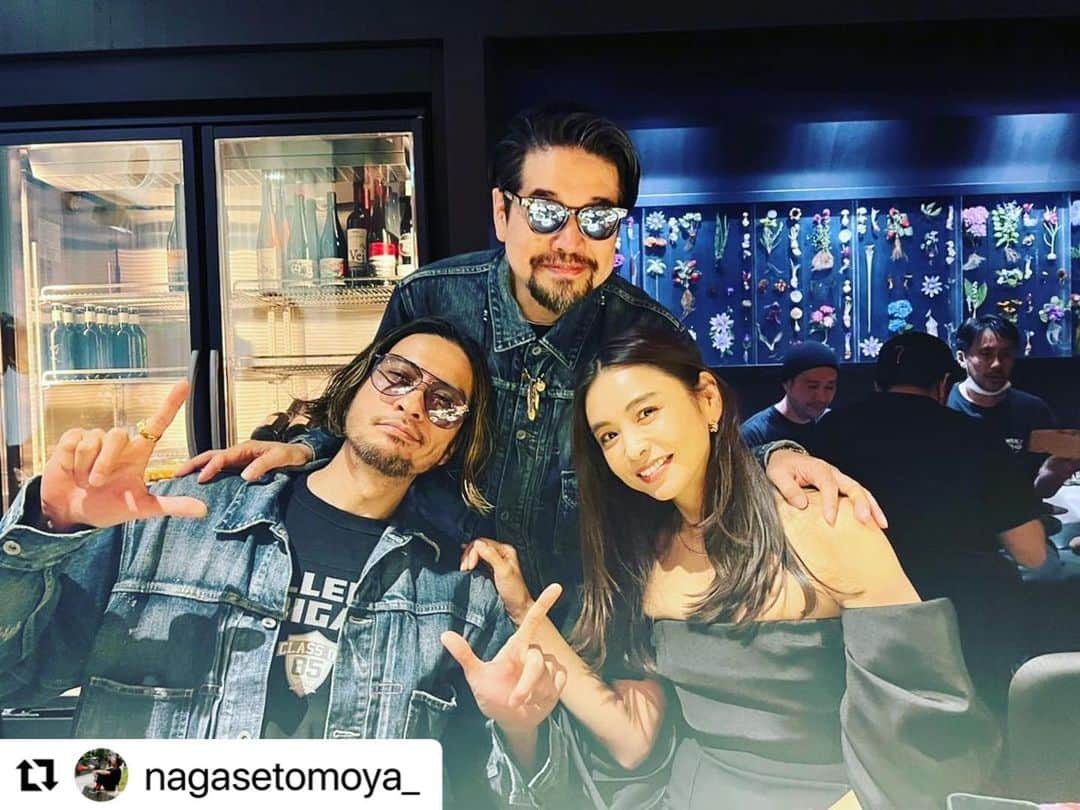 のインスタグラム：「#Repost nagasetomoya_ with @make_repost ・・・ @sin_takizawa  @makikotakizawa  #スマイル #以上」