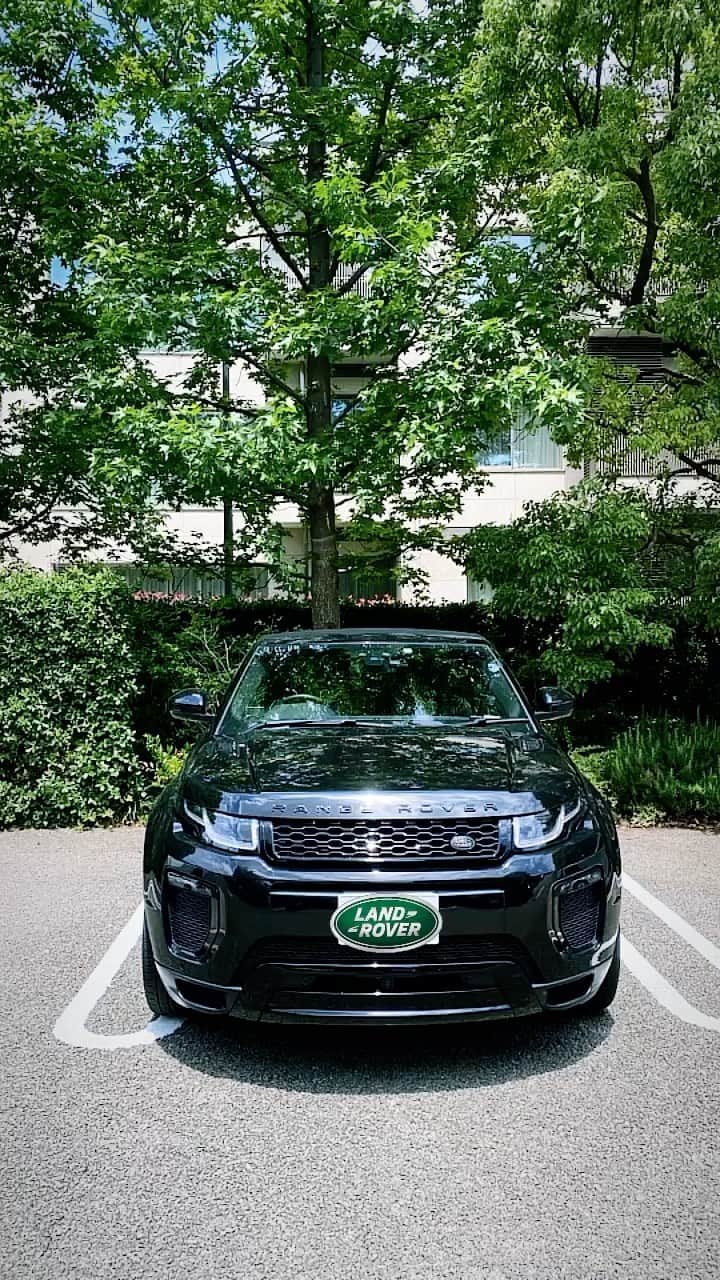 小塚源太のインスタグラム：「今年の夏も いろいろなところへ 一緒に出かけよう #rangerover #evoque #convertible」