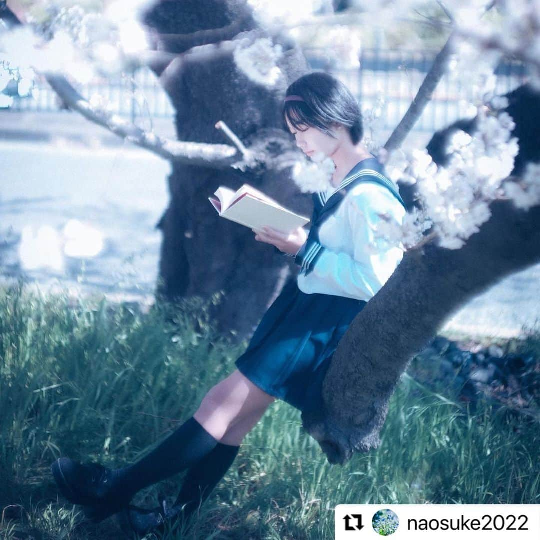 小杉ゆんさんのインスタグラム写真 - (小杉ゆんInstagram)「カメラマン @naosuke2022   #桜 #ポートレート #portrait #モデル」6月12日 13時03分 - kosugiyun