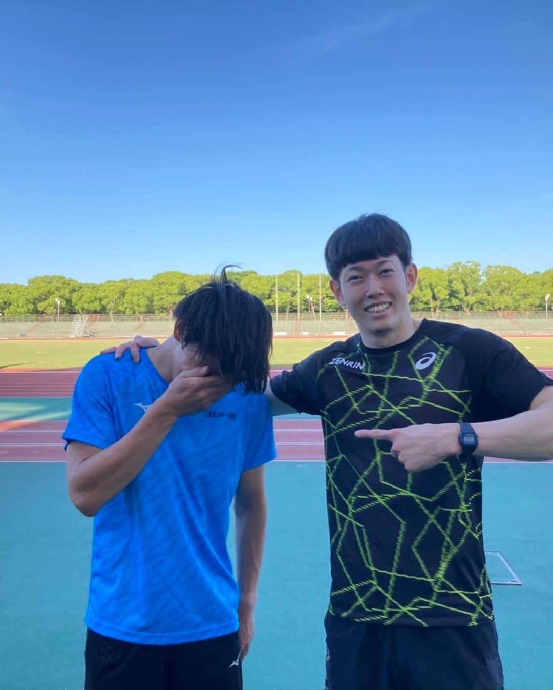 高山峻野のインスタグラム：「日本選手権 -1.2m13.60⑤  ライバルの藤井君に勝てたので満足です！  しばらく休んで次に備えます。 応援ありがとうございました！  #110mh」