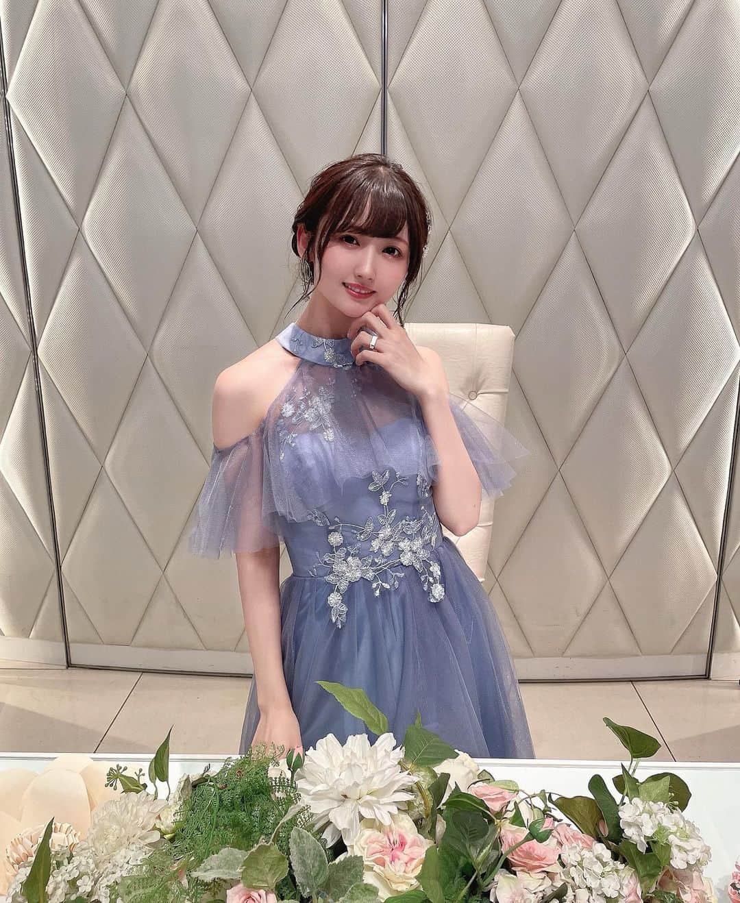 のインスタグラム：「.  お気に入りのドレスたち 💍𓂃٭  #MaysLand  #しゃんくらぶ」