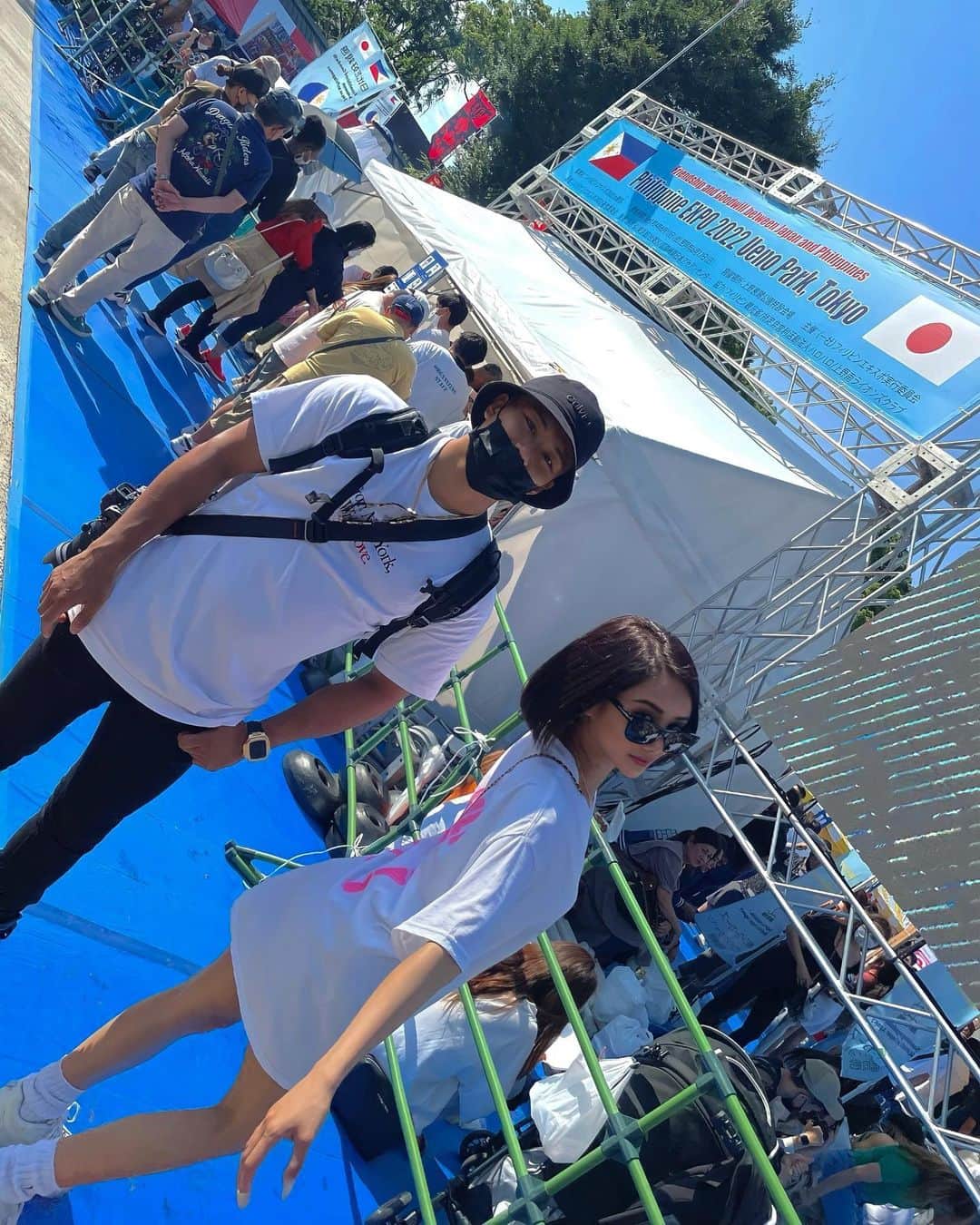 のインスタグラム：「弟とフィリピンフェス行ってきた🇵🇭」