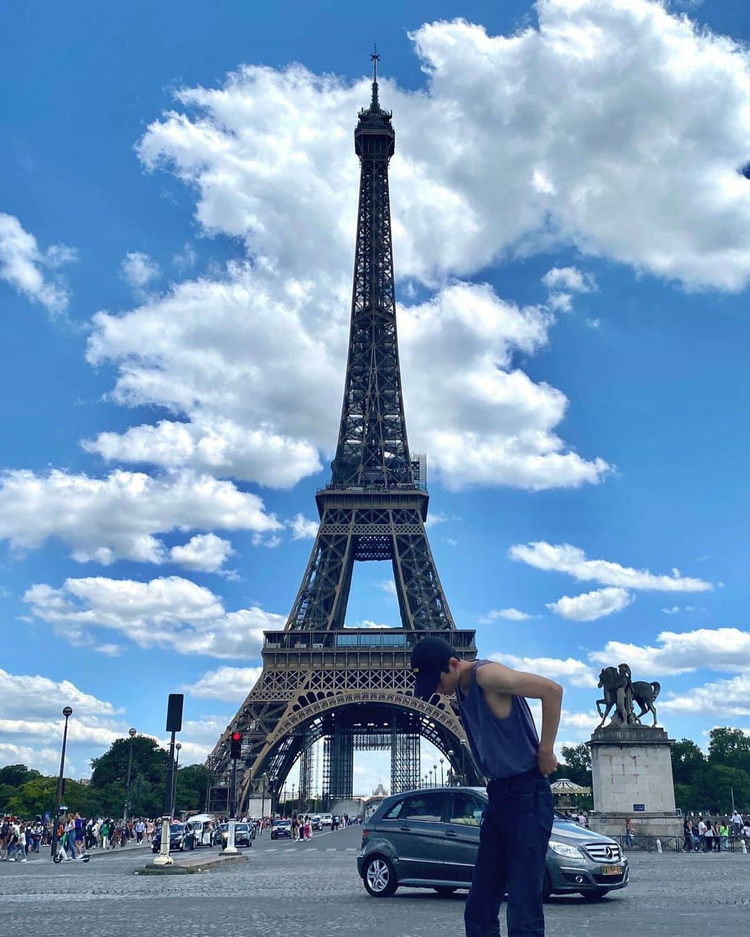 野村大貴さんのインスタグラム写真 - (野村大貴Instagram)「Paris my first time 🇫🇷  #model #TaikiNomura #fashion  #portrait #daily #Japan #Paris #toureiffel #パリ #モデル #데일리 #모델 #메이크업」6月12日 20時41分 - nm_noppo