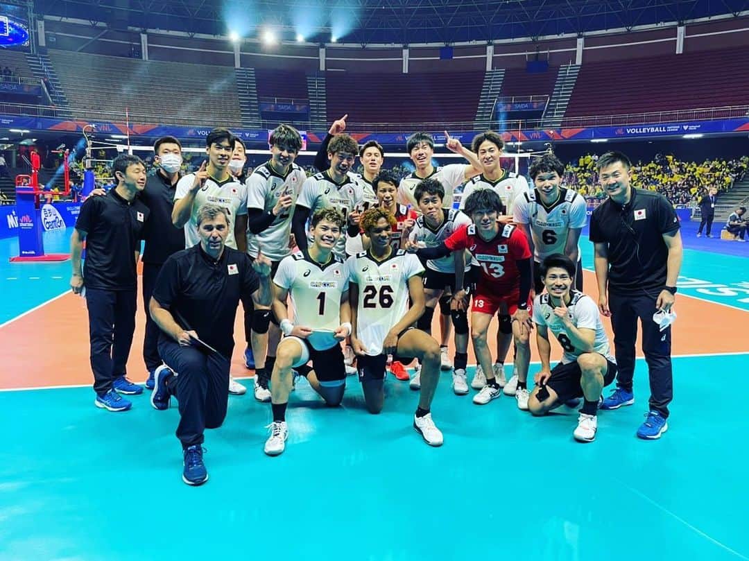 山内晶大のインスタグラム：「. . . VNL Brazil round🇧🇷 . . ➡️Next Philippine🇵🇭 . . . #VNL #Brazil #Brasília」
