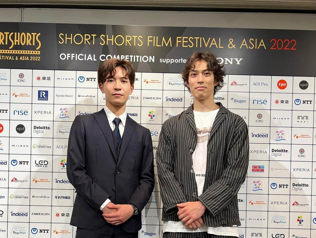 中谷太郎さんのインスタグラム写真 - (中谷太郎Instagram)「SHORTSHORTSFILMFESTIVAL 忘れられない  表参道ヒルズで上映をし、舞台挨拶させて頂きました。 当日足を運んで下さった方、オンラインで観て頂いた方 本当にありがとうございます。 幸せな時間でした。  またこの場に戻って来れるように頑張りたいと思います！  #shortshortsfilmfestival  #unforgettable  #忘れられない   @junki_tachibana  @nishitani_sena  @natumisato  @nowhaw_pajama  @tangtang_design」6月13日 23時20分 - taro_nakatani