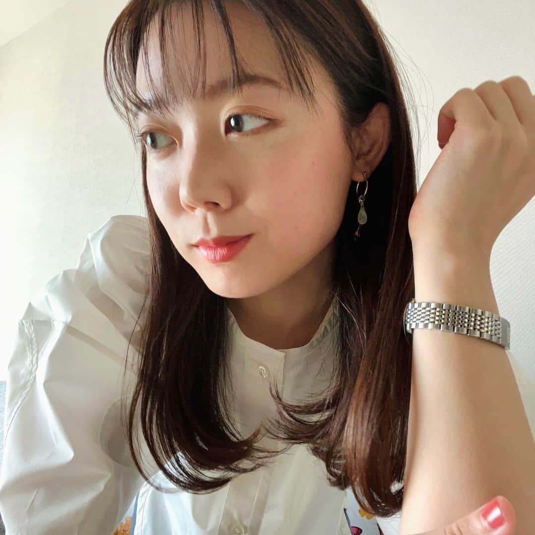 Peppe（緑黄色社会）のインスタグラム：「🐏🌀🫧 毛先だけくるんっ」