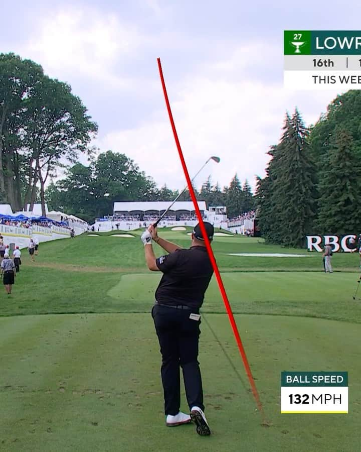 シェーン・ローリーのインスタグラム：「One of my better shots from the @rbccanadianopen  Loved my time in Toronto. Great course, crowds and tournament. On to the @usopengolf 🇮🇪☘️」