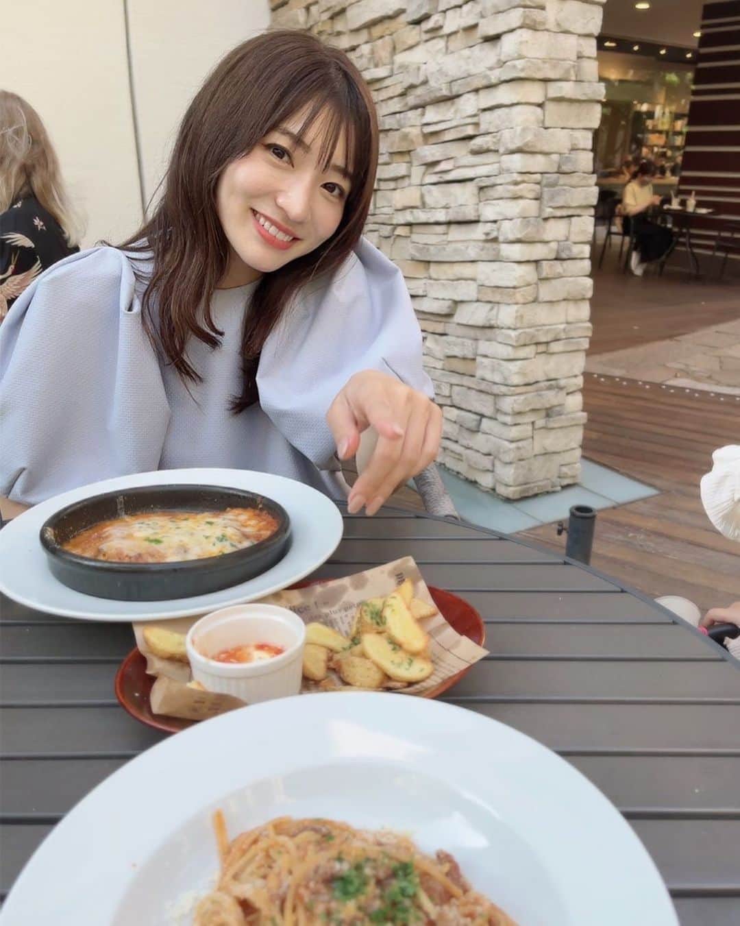 北川彩さんのインスタグラム写真 - (北川彩Instagram)「. ラザニアを食べました！」6月13日 20時56分 - aya_kitagawa_