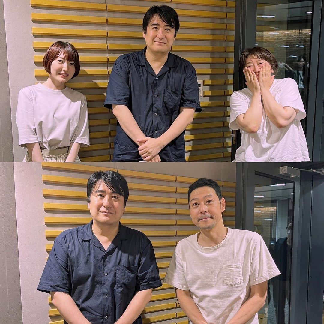 佐久間宣行のインスタグラム：「「佐久間宣行の東京ドリームエンターテイメント」  生放送終わり！ ゲストの皆さん最高すぎました。 楽しかった！  お聴き頂いた皆さんありがとうございます。まだの方はぜひradikoで！  #東京ドリエン #東野幸治 #黒沢かずこ #花澤香菜」