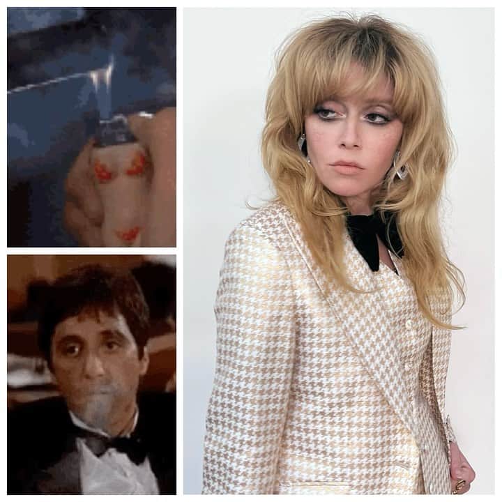 JO BAKERのインスタグラム：「N A T A S H A • L Y O N N E 🇺🇸 Cigar smoke inspired vintage tones on the eyes and a head to toe vibe inspired by this killer cool outfit.  Nothing celebrates pride for me more than bending the gender norms and expectations… Hollywood has been a predominately male heavy directors pool for decades and here we have bad bitches like #natashalyonne showing all of us to keep pushing the boundaries and breaking down barriers to contribute your talents ~ we can all do anything if we want it enough!!! Director, writer, actor, comedian @nlyonne 🎬 💥Happy Pride Y’all 💥」