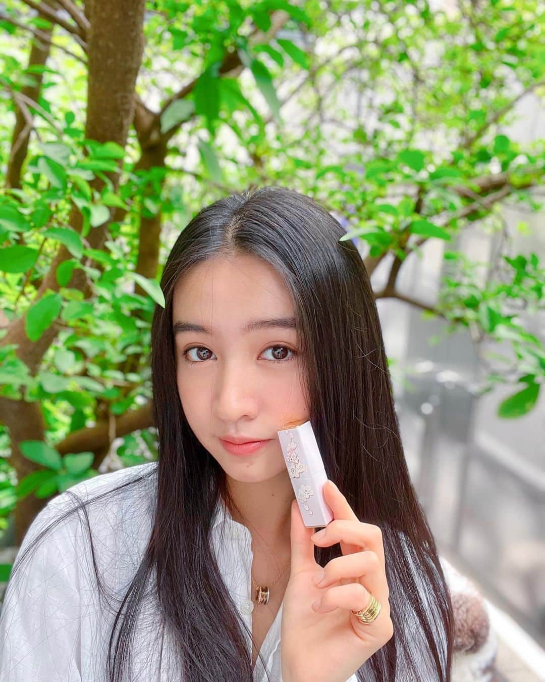 kokiさんのインスタグラム写真 - (kokiInstagram)「@esteelauder @esteelauderjapan  #esteelauder #esteemodel #crystalbaby   ナチュラルなルックにピッタリな ピンクカラーエンヴィクリスタルリップスティック☺️  ケースのデザインも可愛いです💓」6月14日 13時12分 - koki