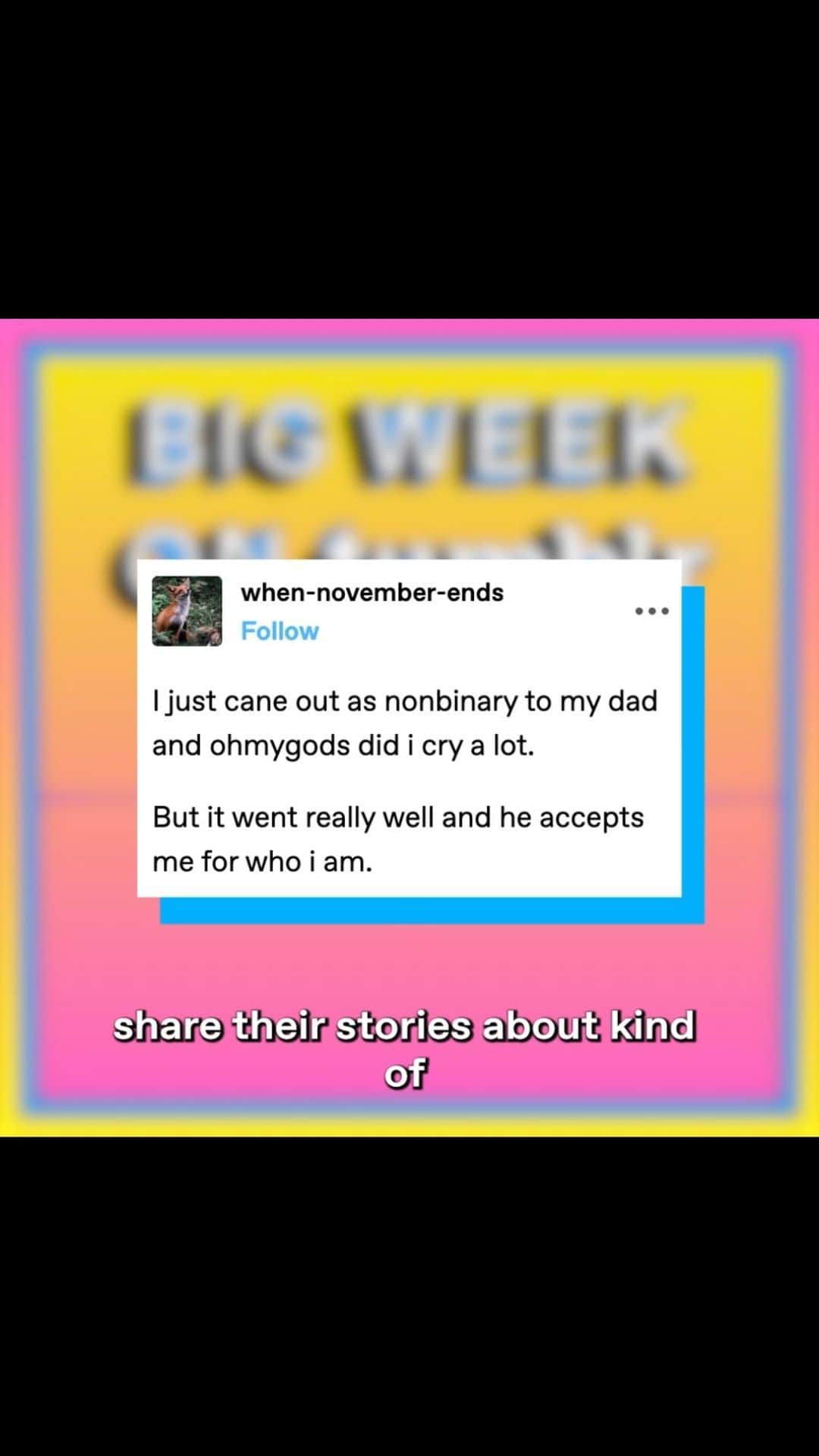 Tumblrのインスタグラム：「✨ This week, in our trends section: Gravity Falls, Ms. Marvel, & Pride Month.  ✨ In our chat segment, host Cates Holderness talks to return guest Loll Junggeburth, about Pride on Tumblr!  ✨ Start listening at BigWeekOn.tumblr.com」