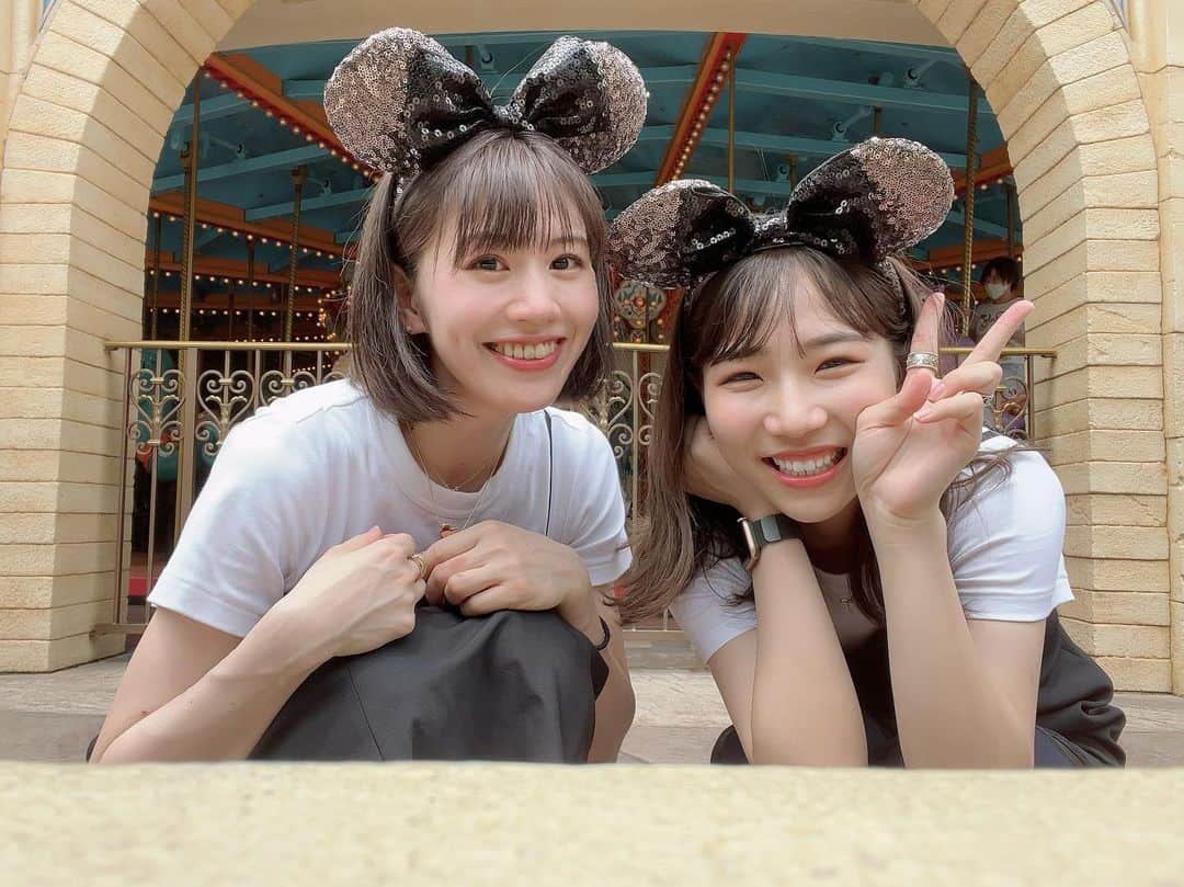 志田千陽さんのインスタグラム写真 - (志田千陽Instagram)「Disney sea 🏰🐭 @mi210ku」7月14日 11時49分 - _chiharushida_