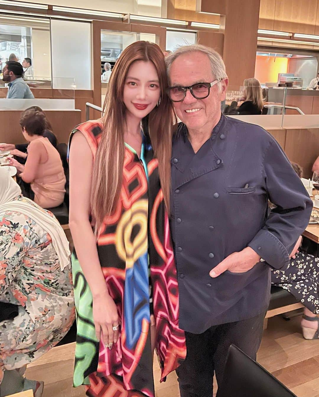 クララさんのインスタグラム写真 - (クララInstagram)「An amazing dinner as always thanks to @wolfgangpuck #cutbeverlyhills」7月10日 13時10分 - actressclara