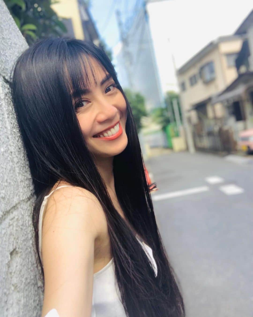 廣瀬麻伊さんのインスタグラム写真 - (廣瀬麻伊Instagram)「黒髪ロング、綺麗に保ちたい。☺️  #黒髪ロングストレート #30才」7月10日 15時40分 - mai_hirose