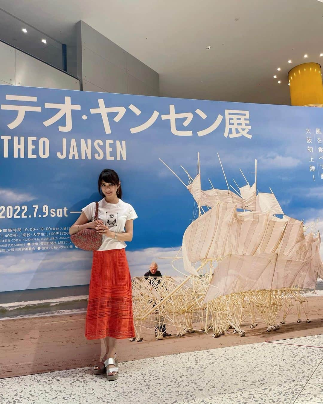 山田佳子さんのインスタグラム写真 - (山田佳子Instagram)「今日は「テオ・ヤンセン展」を観に行ってきました😍　 ⁡ #テオヤンセン展 #作品 #素晴らしい #まるで #生き物 #atcgallery #週末 ⁡」7月10日 20時14分 - yoshiko117