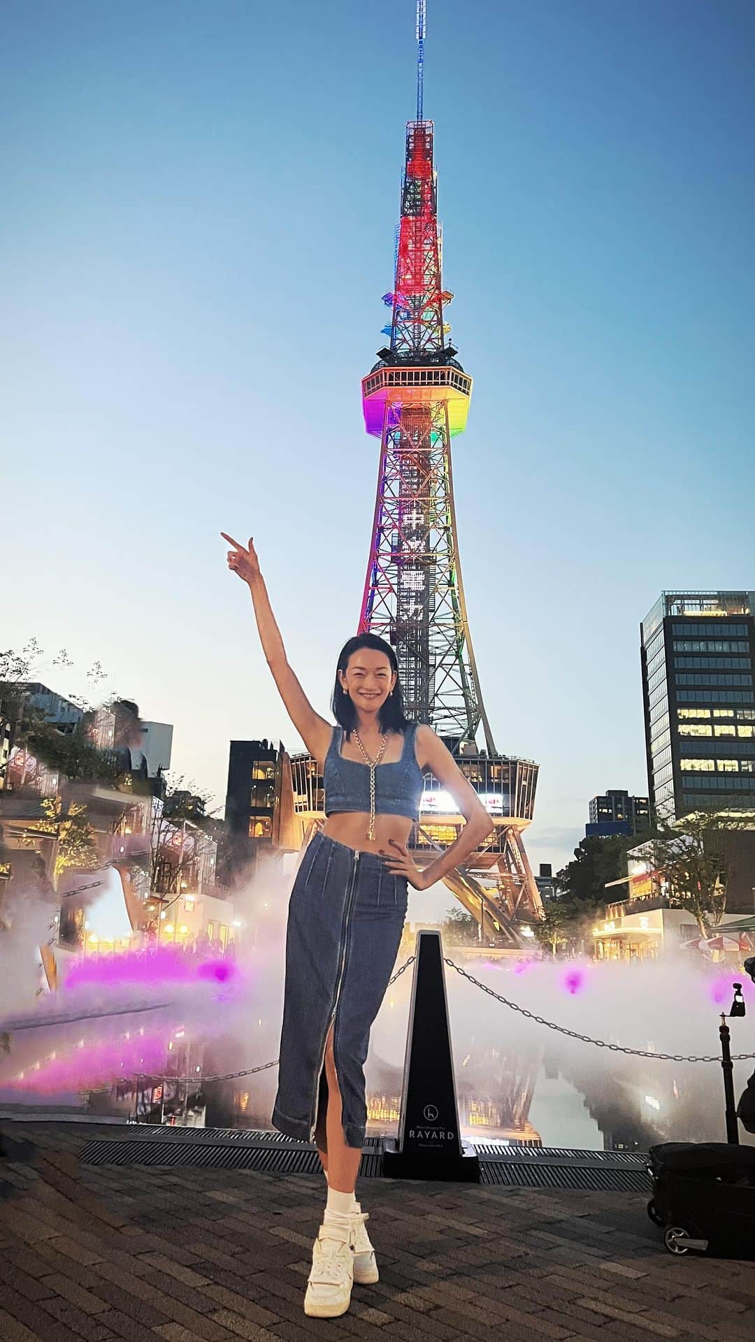 冨永愛のグルメインスタ