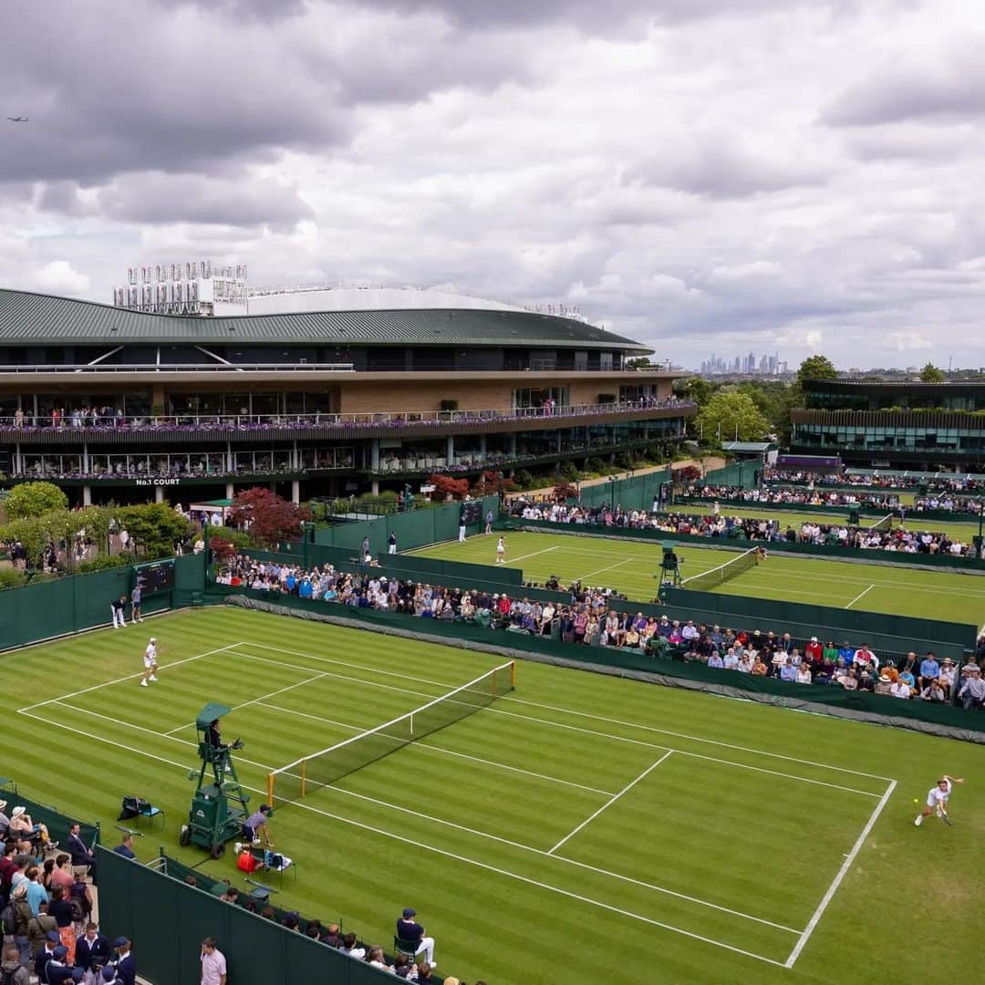 のインスタグラム：「Final day of Wimbledon 2022」