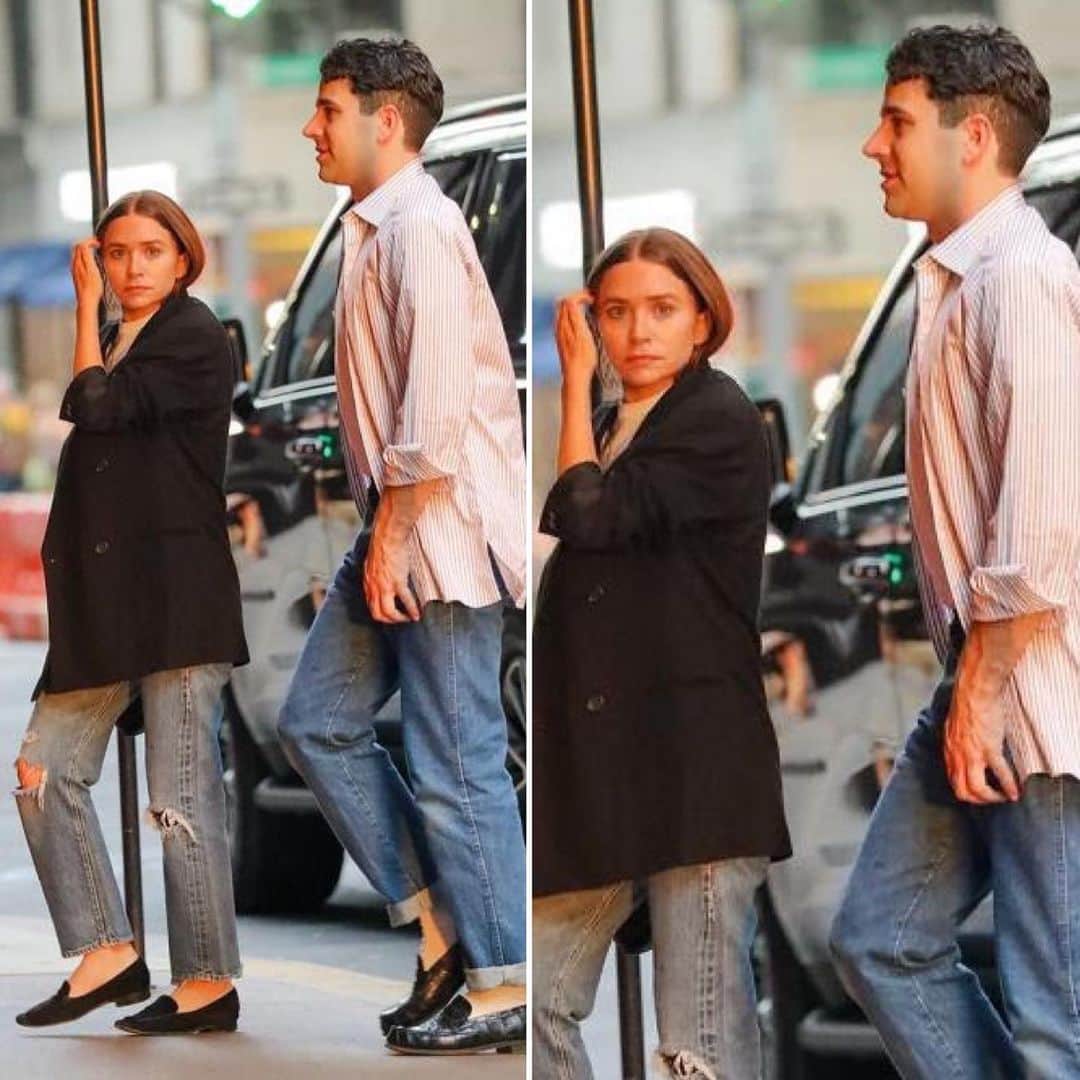 オルセン姉妹（ファンアカウント）のインスタグラム：「Ashley and her boyfriend Louis Eisner #mkastyle」