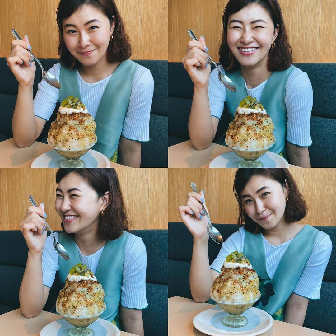 村上佳菜子のインスタグラム：「みんな、私がプロデュースしたかき氷 食べに行ったー？？？❤️🌼 . 美味しすぎるから絶対いってね❤️ . .  ・おとなのMOMO TEA(桃) ・朝のKIOKU(キウイ) ・とことんKABOCHA(かぼちゃ)  販売期間：7月4日～9月末 (無くなり次第終了) ※"おとなのMOMO TEA"は8月14日までで終了。 "とことんKABOCHA"は8月15日から販売スタートとなります。  販売店舗： GARDEN HOUSE Shinjuku 東京都新宿区新宿4丁目１−６ NEWoMan4F @garden_house_shinjuku GARDEN HOUSE MINATOMIRAI 神奈川県横浜市中区桜木町１丁目１−７ コレットマーレ桜木町 6F  GARDEN HOUSE YOKOHAMA（一時休止中） ※GARDEN HOUSE YOKOHAMAでは運営上の都合にて 一時販売を休止しております。」