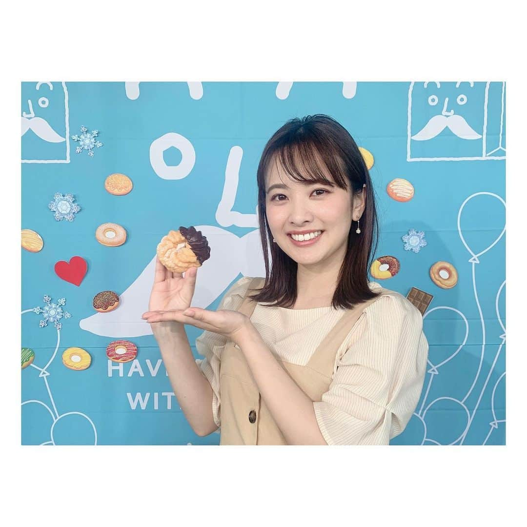 河出奈都美さんのインスタグラム写真 - (河出奈都美Instagram)「. ドーナツたくさん食べました🍩  ドーナツマニアのみぞろぎさんに 美味しい食べ方伝授してもらいました(*'ω'*)♪  あしたの「バゲット」で🥖✨  #バゲット #ドーナツ #ドーナツマニア #ドーナツ好き #溝呂木一美ドーナツブログ  #日本テレビ #アナウンサー #河出奈都美」7月12日 20時08分 - kawade_natsumi