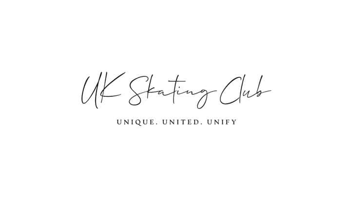 カリーナ・ウズロワのインスタグラム：「Our club. Our beginning. Our hopes!  So excited to finally share this with you🤍 #UKSkatingClub  Huge thanks to the best 🎥 @parsley.prod @t_lowenstein」