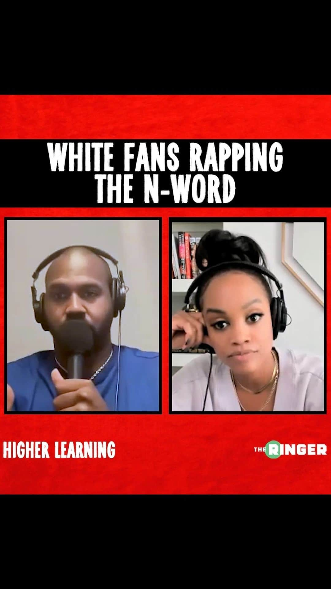 レイチェル・リンゼイのインスタグラム：「✨CALLING ALL #ThoughtWarriors✨  There has been a lot of talk about rappers using the N-word in their music and white audiences singing the word as a lyric in their song. We know how we feel, but why do you feel like you can say it at all? @vanlathan and I want to hear the other side of it…   Come on the podcast and let’s discuss. Drop a line below if you want to talk it out👇🏾」