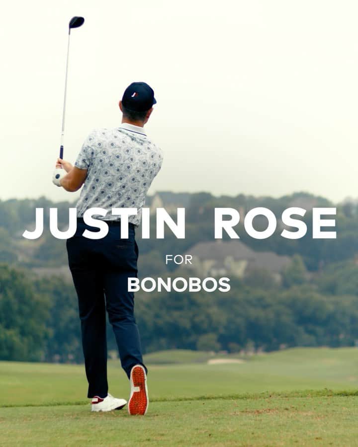 ジャスティン・ローズのインスタグラム：「Dress to impress @bonobos #DecadesofDrip」