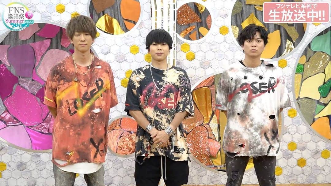 フジテレビ「FNS歌謡祭」のインスタグラム