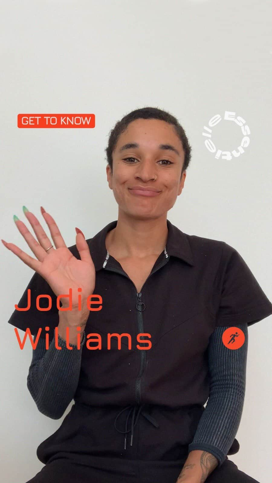 ジョディ・ウィリアムズのインスタグラム：「Find out more about @jodiealicia, a British sprinter, a coffee lover and an advocate for the empowerment of women and girls in Uganda with @wearefemlead ✨   #GetToKnow」