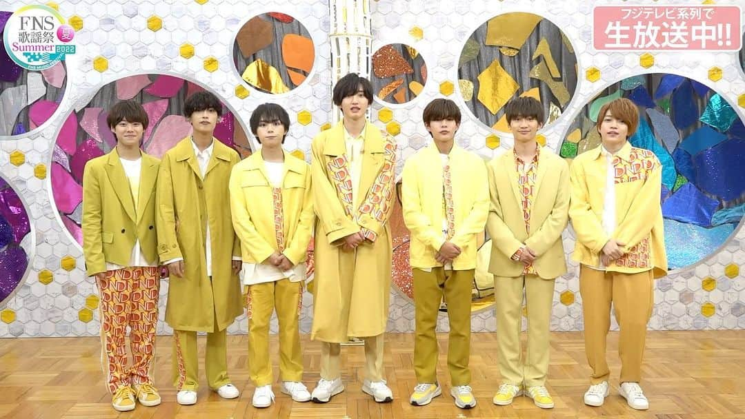 フジテレビ「FNS歌謡祭」のインスタグラム