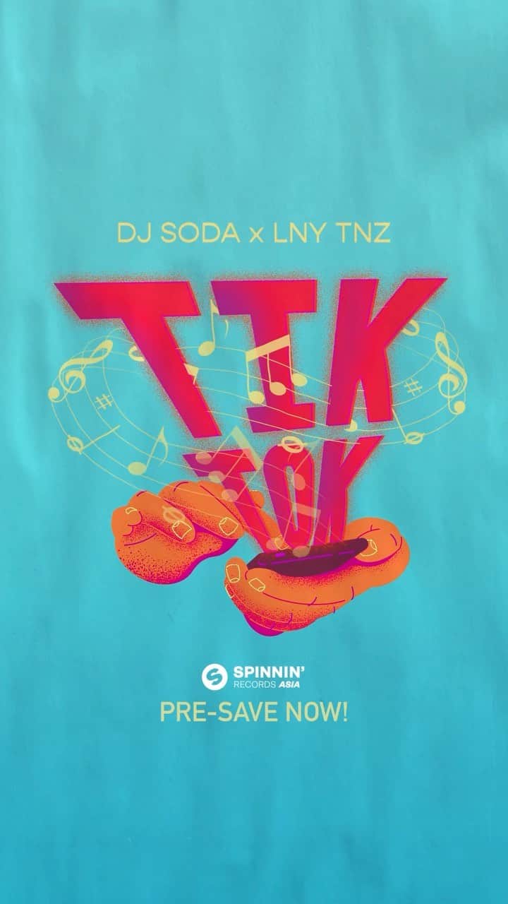 Dj Sodaのインスタグラム：「NEW MUSIC BY DJ SODA & LNY TNZ OUT THIS FRIDAY! 🎶 PRE-SAVE THEIR NEW SINGLE ‘TIK TOK’ NOW! LINK IN BIO!📱💃🏻🕺🏼」